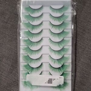 Green NWT False Eyelashes Set